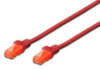 Digitus CAT 6 UTP Patch Cable Red 3m