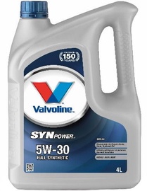 Машинное масло Valvoline 5W - 30, синтетический, для легкового автомобиля, 4 л
