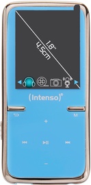 Музыкальный проигрыватель Intenso Video Scooter, синий, 8 ГБ