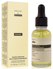 Масло для лица Organic & Botanic For Men, 30 мл
