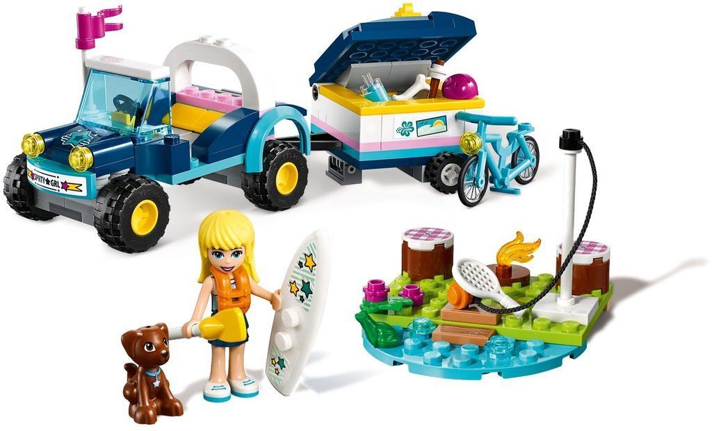 lego friends buggy and trailer