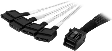 Juhe StarTech Mini-SAS to SATA SAS43SAT1M, must, 1 m
