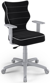 Bērnu krēsls Duo Size 5 JS01, melna/pelēka, 375 mm x 1000 mm