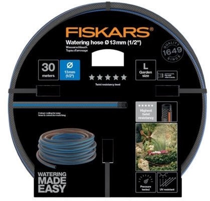 Поливочный шланг Fiskars 1027108, 13 мм, 30 м