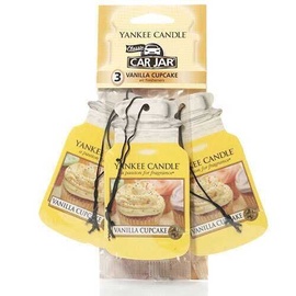 Oсвежитель воздуха для автомобилей Yankee Candle Car Jar, 3 шт.