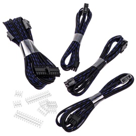 Laidas Phanteks Extension Cable Set, 0.5 m, mėlyna/juoda