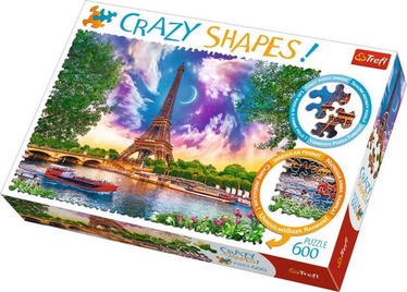 Dėlionė Trefl Crazy Shapes Heaven Over Paris 11115T, 600 dalių