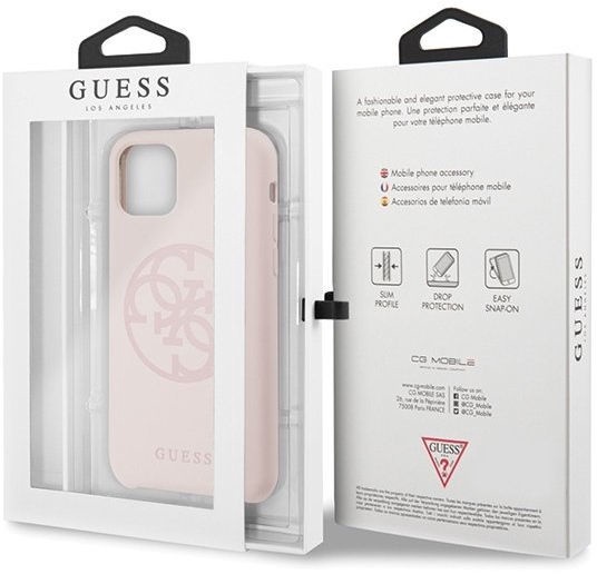 Чехол для телефона Guess, Apple iPhone 11 Pro, розовый