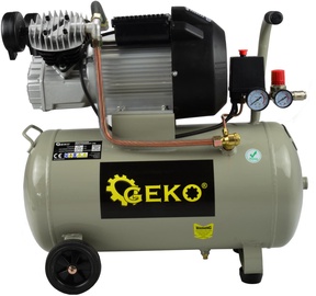 Geko G80305 Oil Compressor V-Twin 50l 8bar 410l/min