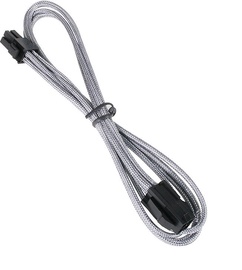 BitFenix 4-Pin ATX Extension Cable 45cm Silver/Black