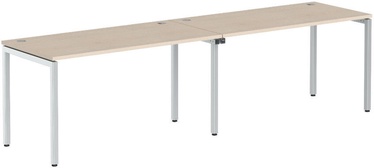 Skyland Xten-S XWST 2870 Writing Desk 280x70x75cm Beech Tiara/Aluminium