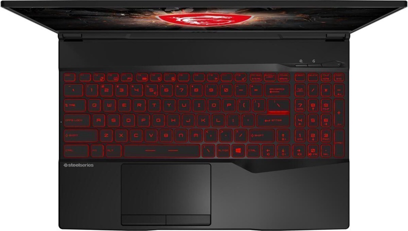 Nešiojamas kompiuteris MSI GL65 Leopard 10SER-420XPL PL, Intel® Core™ i7-10750H, 8 GB, 512 GB, 15.6 ", Nvidia GeForce RTX 2060, juoda