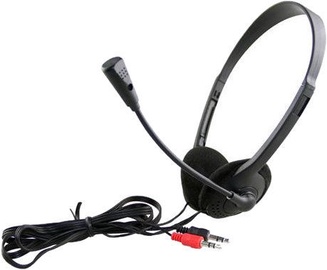 Ausinės FreeStyle FIS1010 Headset w/Microphone Black