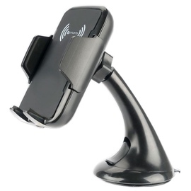 4smarts Voltbeam Grip Car Holder With Wireless Charger Black