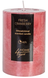 Home4you Candle Fresh Canberry D6.8xH9.5cm