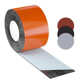 Bitumena blīvējuma lente, alumīnijs/bitumens, 10 cm x 100 cm, brūna