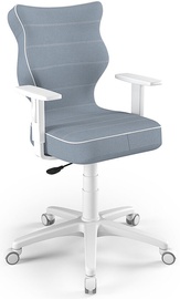 Детский стул Entelo Duo JS06, синий/белый, 375 мм x 1000 мм