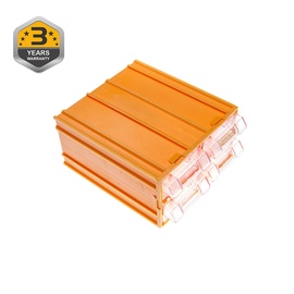 Ящик для инструментов Forte Tools K-32, 120 мм x 110 мм x 62 мм, многоцветный