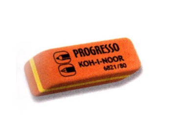 Dzēšgumija Koh-I-Noor 6821060002KD, 57 mm, oranža