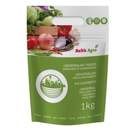 Organiskie mēslošanas līdzekļi universāls Baltic Agro, 1 kg