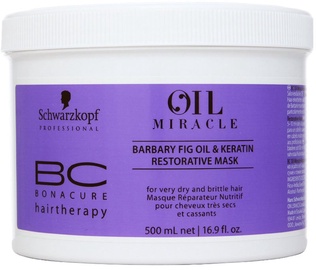 Kaukė plaukams Schwarzkopf BC Bonacure Oil Miracle Barbary Fig&Keratin Mask, 500 ml