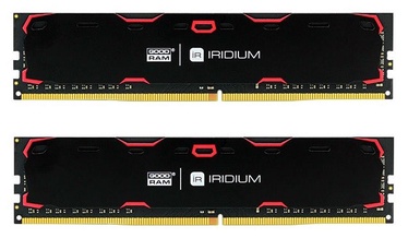 GoodRam IRIDIUM Black 8GB 2400MHz CL 15 DDR4 DIMM KIT OF 2 IR-2400D464L15S/8GDC