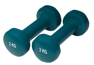 Svaru bumba Yate Neoprene Dumbbells 2x2kg
