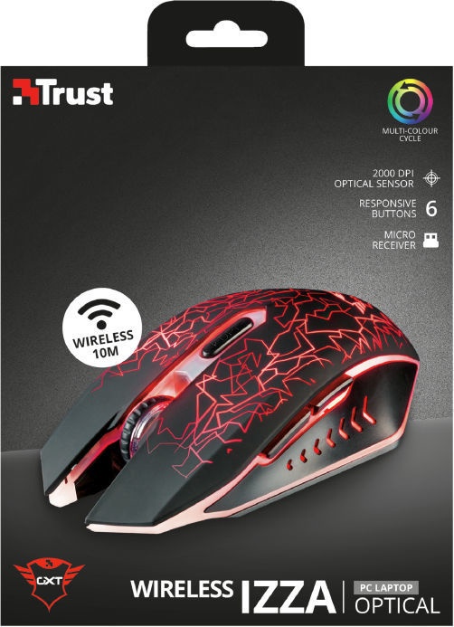 trust gaming mouse izza