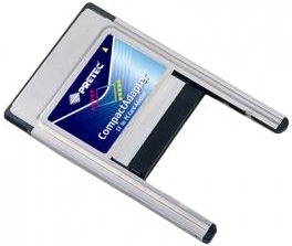 Pretec PCMCIA CompactFlash Type II Adapter