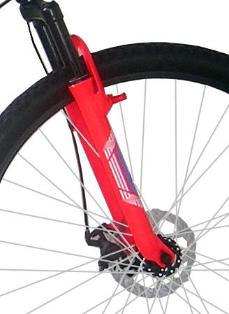 Dviratis Coppi MTB Man, vyrams, mėlynas/raudonas, 29\