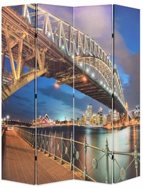 Ширма VLX Folding Room Divider Sydney Harbour Bridge, многоцветный, 160 см x 170 см