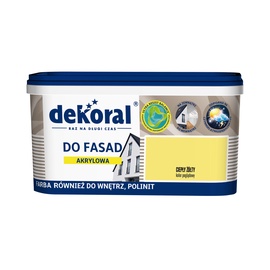 Fasāžu krāsa Dekoral, zaļa, 1 l