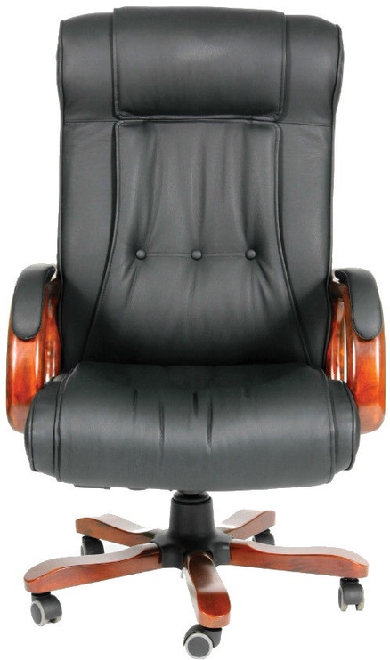 Офисный стул Chairman Executive 653, 5.2 x 66 x 112 - 118 см, черный
