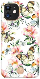 Kingxbar Blossom Back Case For Apple iPhone 11 Peach Flower