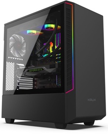 Krux Glow ATX Mid-Tower Black