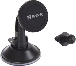 Sandberg In Car Mobile Magnet Stand Kit Black