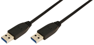 LogiLink Cable USB / USB Black 2m