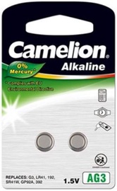 Camelion AG3 Alkaline Buttoncell Battery x 2