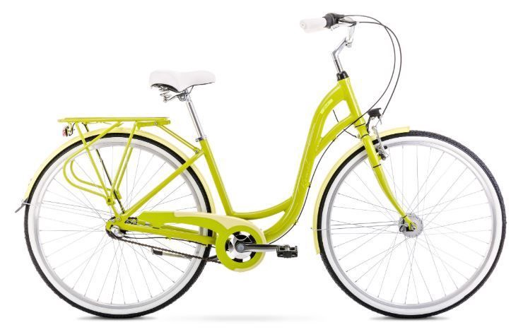 Велосипед городской Romet Sonata 2, 28 ″, 19" рама, зеленый