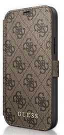Guess 4G Book Case For Apple iPhone 12/12 Pro Brown