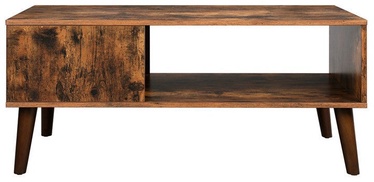 Kafijas galdiņš Songmics Brown, 1000x500x450 mm