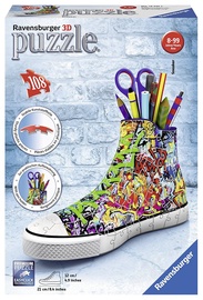 3D dėlionė Ravensburger Sneaker Graffiti 180pcs, 21 cm x 12 cm