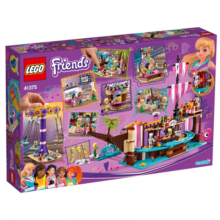 Konstruktors LEGO Friends Hārtleikas pilsētas piestātnes atrakciju parks 41375, 1251 gab.