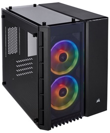 Corsair PC Case Crystal 280X RGB Tempered Glass Black