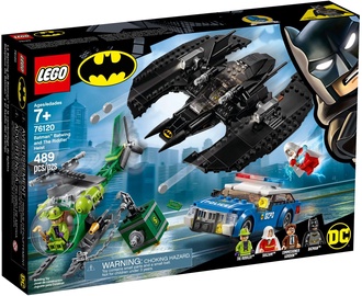 Konstruktors LEGO Super Heroes Betmena Betspārnis un Ridlera ielaušanās 76120, 489 gab.