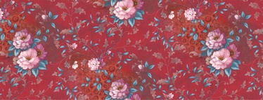 Laudlina, lauakate Sanem Moderno, punane/mitmevärviline, 100 x 140 cm