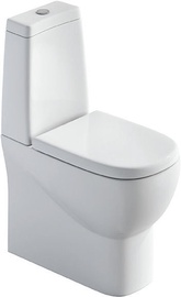 SANITA Lux Infinity Duroplast Soft Close White 364x638mm