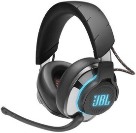 Bezvadu uzliekamās austiņas īpaši datorspēlēm, , JBL Quantum 800, melna