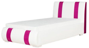 Bodzio Bed Aga 28S/W9 White/Pink