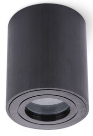 Kobi Aquarius Round Ceiling Lamp GU10 Black